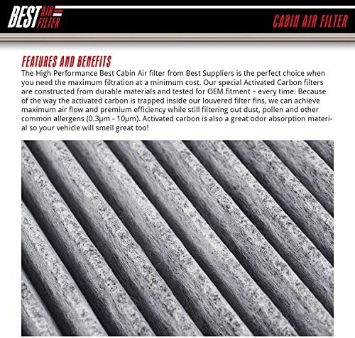 Amazon Com Best Cabin Air Filter For Honda Acura Triple Barrier