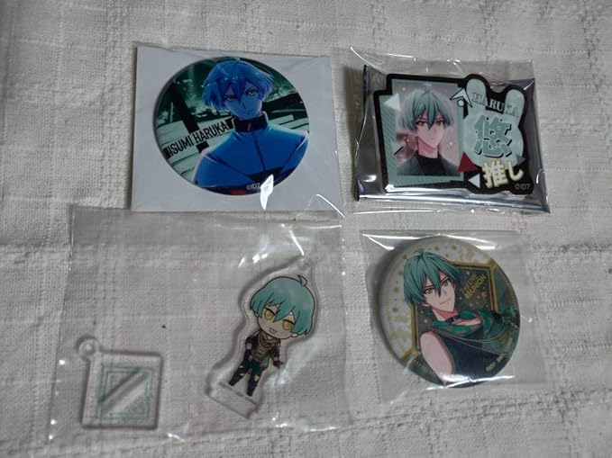 Amazon Co Jp 亥清悠 4点セットアイドリッシュセブン アイナナ Zool ズール 缶バッジ アクリルバッジ アクリルスタンド アクスタ ホビー 通販