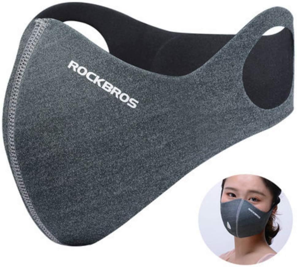 Respirator 5 Layer Filers Mask Breathing Sports Cycling Anti Pollen Dust Smoke (Full C)