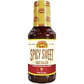 Country Bob's Spicy Sweet BBQ Sauce - Slightly Sweet, Lots Of Heat - A Flavorful Journey for Your Taste Buds - Made with Fresh Ingredients and Love! Fire Up the Grill and Delight in Every Bite - 18 oz
