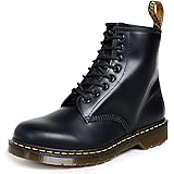 Dr. Martens 1460 Smooth Leather 8 Eye Boot, Black, 13 Women/12 Men