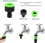 HGLCM 50ft Expandable Garden Hose with 8-Function Spray Gun Green view 5