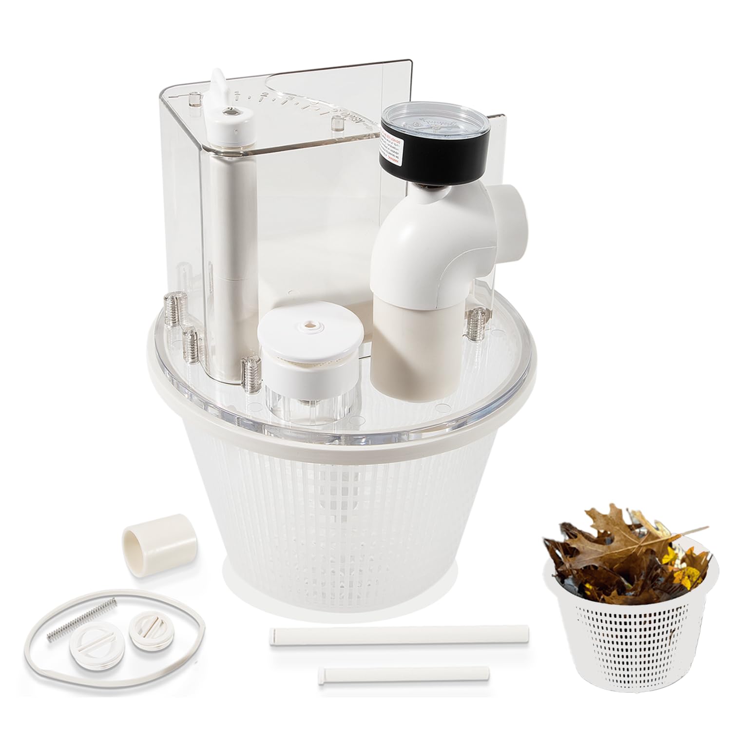 Photo 1 of Bzsunway Replacement for R211100 Vac-Mate Pool Cleaner Dispenser Box Multi-Function Vacuum Skimmer Attachment Suitable for Certikin, Filtrite, PoolRite