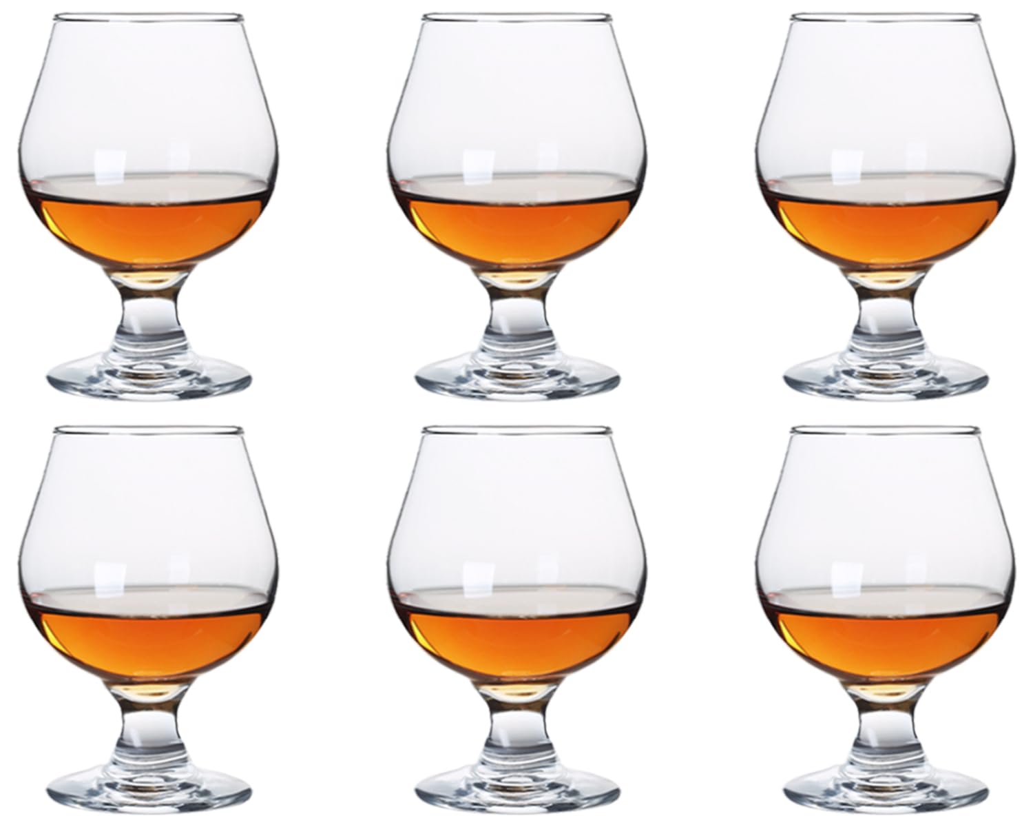 Soopiiso Cognac Glasses, Shot Glasses Cognac Glasses, Clear Shot Glasses, mini Brandy Glasses (8.8 Oz | 266 Ml)