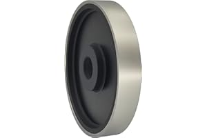 CAQUXIL Diamond Lapidary Jewelry Grinding Wheel 6 Inch with 1 Inch Arbor Hole, Diamond Grinding Wheel for Gem, Marble, Granite, Glass, Ceramics, Cemented Carbide, 1500 Grit