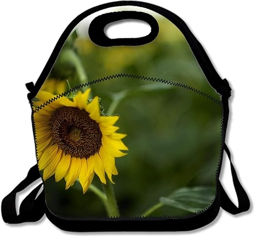 sunflower lunch bag