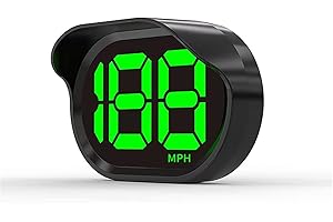 KUOWEIHUD GPS Digital Speedometer for Car MPH, USB Connect Plug and Play for Car Truck Motor SUV All Vehicles, Automatic Brightness Adjustment,Large Font Display