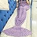 2013Newestseller Latest Soft Mermaid Blanket Tail for Kids and Adults All Seasons (Pink 1)