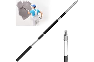 Greeily Paint Extension Pole, 3Ft to 4Ft Paint Roller Extension Pole Multi-Purpose Splice Extension Pole for Outdoor Spray Paint Roller Cleaning and Chandelier (3feet-4feet)