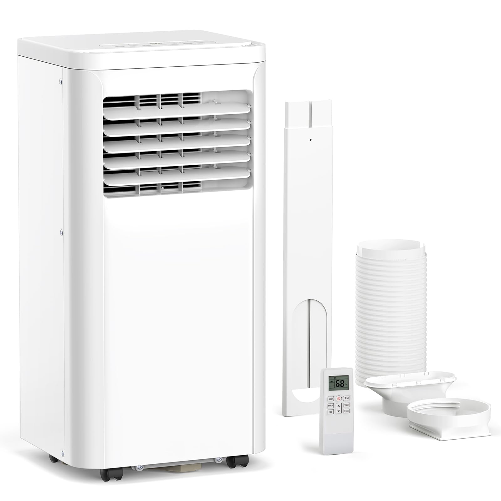 Photo 1 of ZAFRO 10000BTU Portable Air Conditioners - 3-in-1 Cooling, Dehumidifier, Fan, 3 Speed, 24-Hour Timer,LED Control Panel & Remote