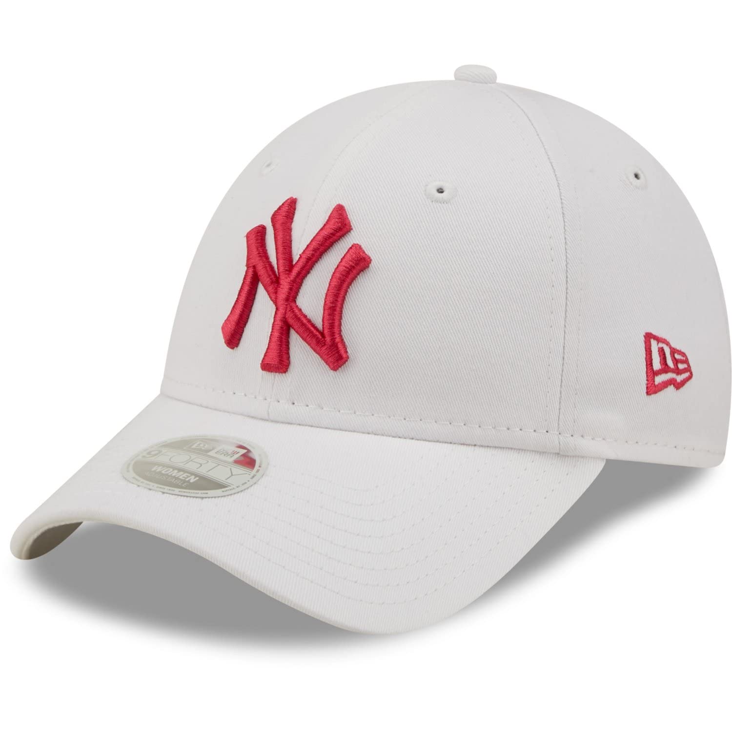 New Era Men's League Ess 940 Baseball Cap, White, Standard Size