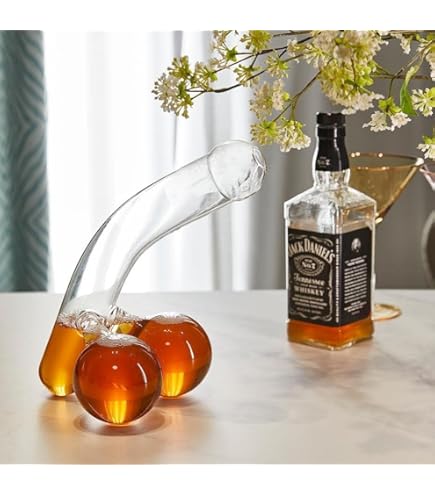 Amazon.com | Tesla Tequila Decanter Bottle & Stand - Limited