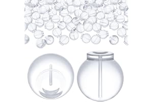 IONPSHG 100pcs Clear Transparent Earring Backs, Soft Silicone Safety Backs - Non-Slip Secure Fit, Comfortable & Hypoallergeni