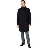 Cole Haan Men's Classic Wool Long Twill Coat