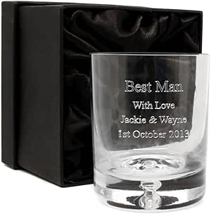 Personalizado con Base de burbuja de cristal para Whisky vaso de