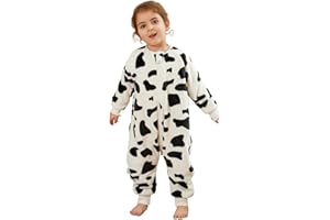 MICHLEY Flannel Baby Sleeping Bag Unisex Pajamas, Long Sleeve Zipper Wearable Sleeping Sack for Autumn Winter Boys Girls