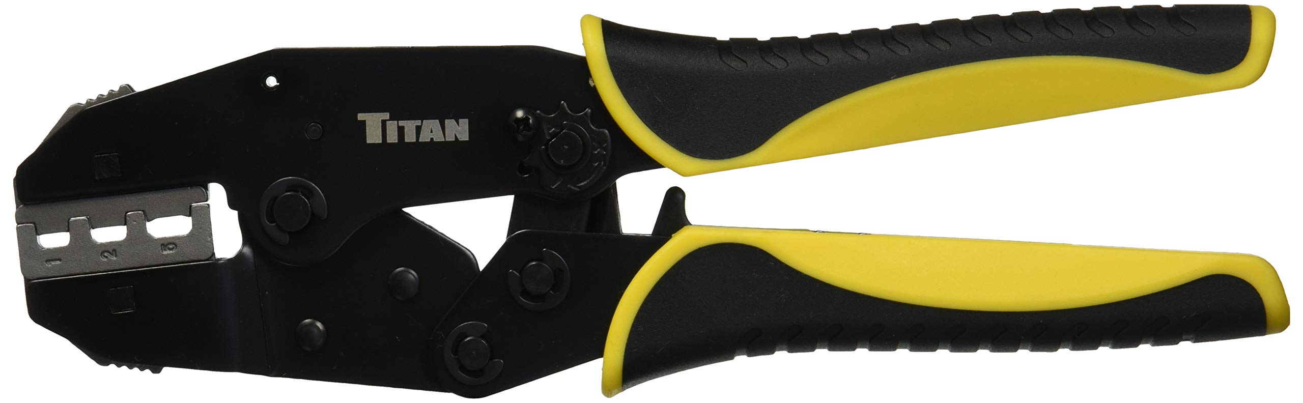 Titan 11955 Ratcheting Heat Shrink Terminal Crimper