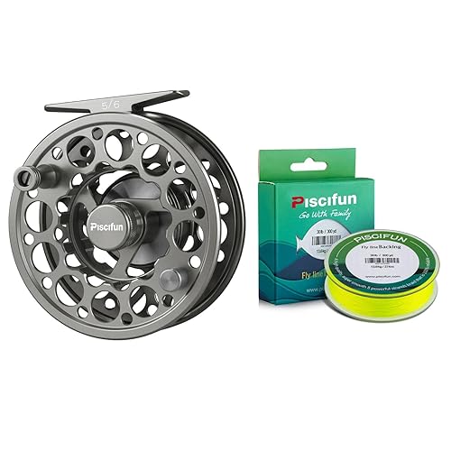 Piscifun Sword Fly Fishing Reel with CNC-machined Aluminum Alloy