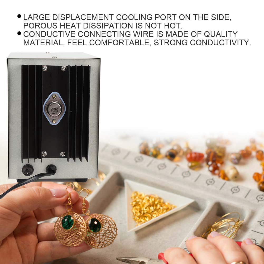 5A Multi-Function Electroplating Metallurgy Machine, Jewellery Gold Plating/Silver Plating Tool, Rapid Cooling And Cooling, Clear Voltage And Current Display, Repair Surface(US): Beauty