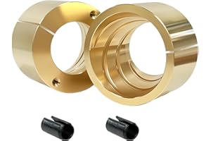 FBSCTMH For Dana 60 Bronze Upper Kingpin Bushing Rebuild Kit Compatible with GM Chevy Dodge Ford Dana 60 with Hardware