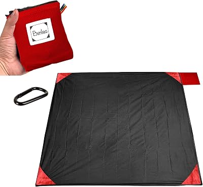 BeiLan Mini Pocket Picnic Blanket 200x210cm Waterproof Sand Proof Beach Mat