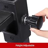 Yaheetech Adjustable Squat Rack Heavy Duty Barbell Stand 250kg 114-179cm view 7