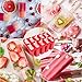 Frozen Popsicle Mold - 10 Cavities Food Grade Silicone Popsicle Molds + 62 Popsicle Sticks + 50 Popsicle Bags + Silicone Funnel + Cleaning Brush - BPA Free (Red)