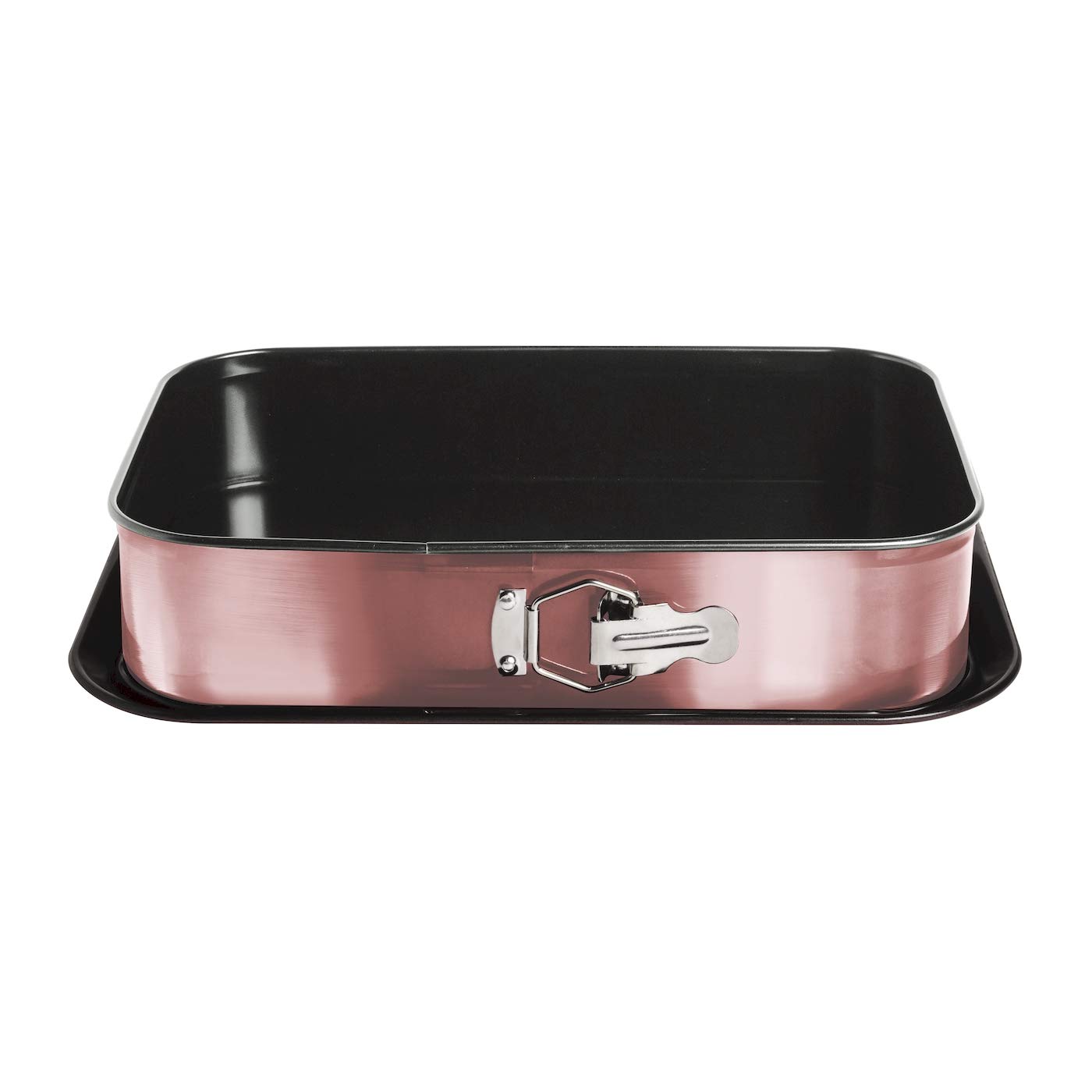 Berlinger Haus I-Rose Edition Square springform, I-Rose Collection BH/6467 Pink Stainless Steel 18/8