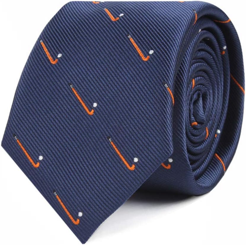 AUSCUFFLINKSField Hockey Tie for Him | Hockey Player Present for Him | Hockey Lover | Work Ties for Him | Bday Pressie for Guys (Field Hockey)