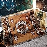 CCHYF Aztec Throw Blanket Native American Blanket
