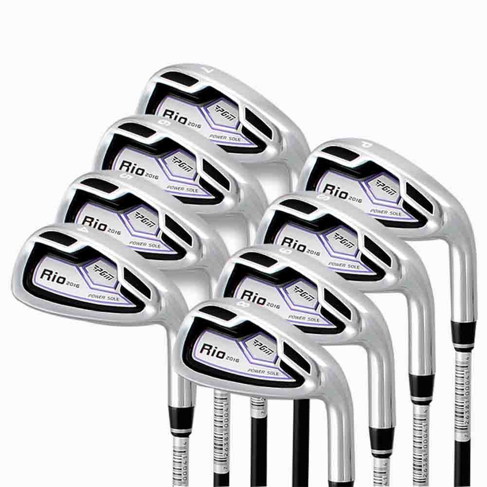 高速配送 Pgm 2016 Complete Rioゴルフクラブセットゴルフパッケージ 右利き グラファイトシャフト 1パターハイブリッド 3ウッズ 7アイアン 14 Headcovers 1 1サンドウェッジ 1ゴルフスタンドバッグ B01mdqo5te ホワイトピンク ホワイトピンク アウトレット