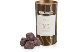 Chocolate Coated Panettone Bites with Milk Chocolate Chips 35.3 oz – Naturally Fermented Buttery Dough – Ofner