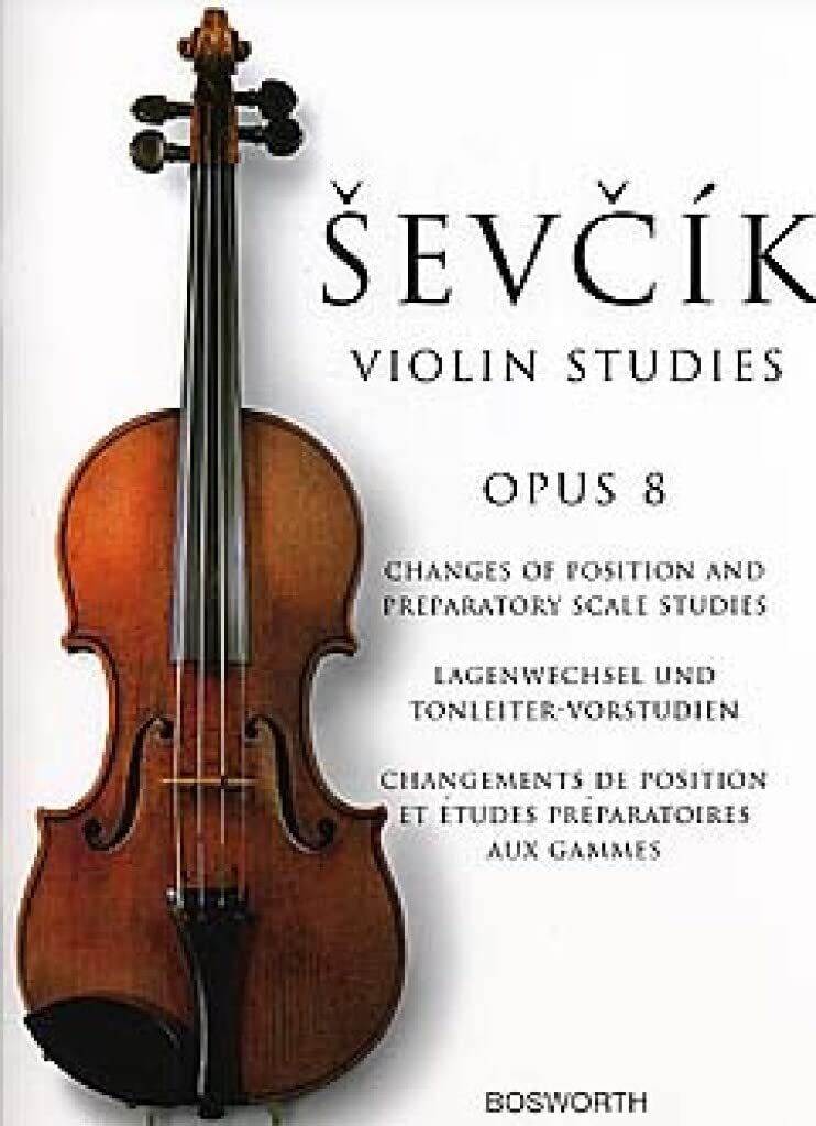 Violin Studies Opus 8: Changes of Position and Preparatory Scale Studies