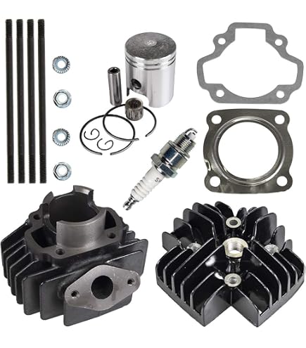 Amazon.com: labwork 50cc Engine Piston Cylinder Head Top End