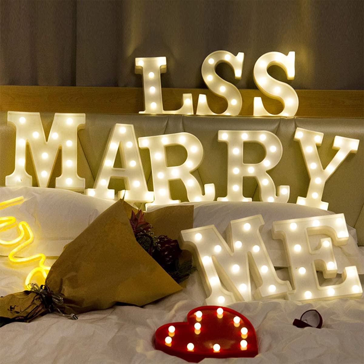 Laerjin Light Up Letters, Marquee Letters with