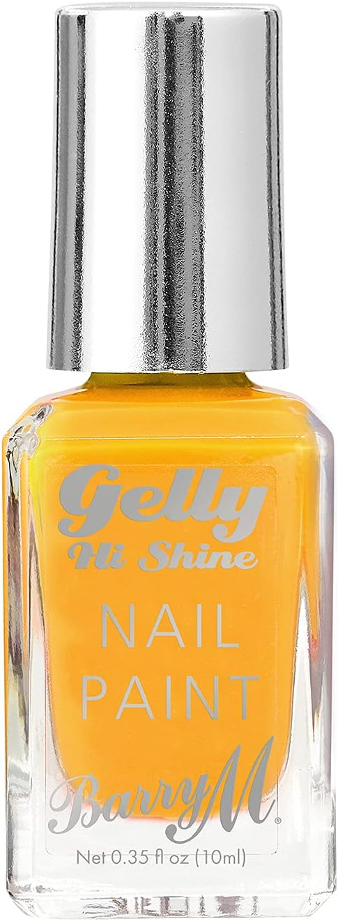 Barry M Gelly Hi Shine Gel Nail Paint Pineapple Punch Yellow