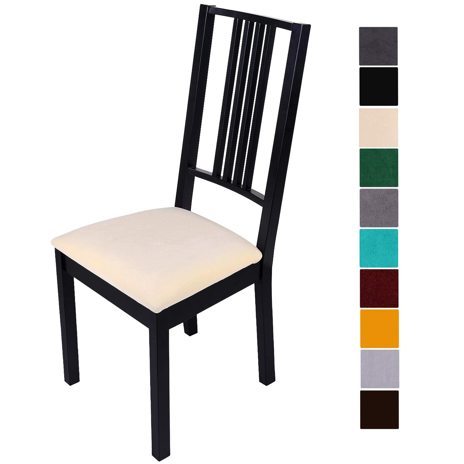 Best Dining Chair Slipcovers Set Of 6 Cream