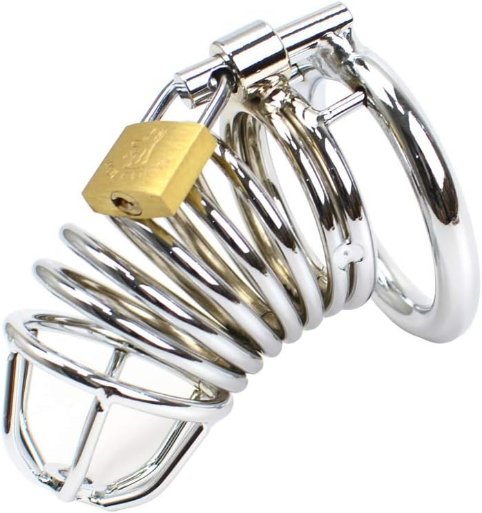 Anti-Pinch Brief Metal Cage Device for Men Underwear with 45mm Ring