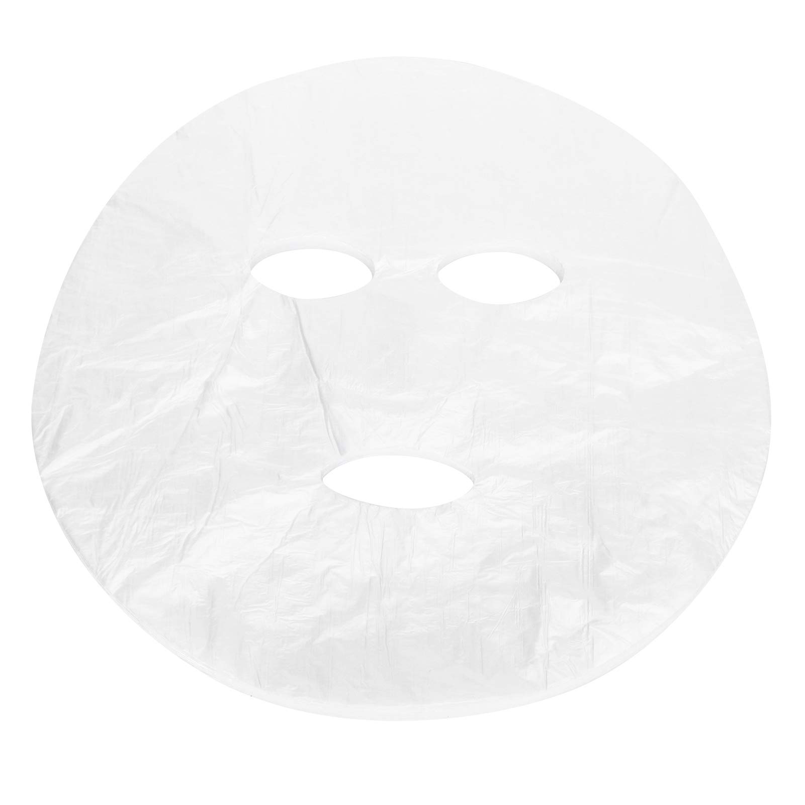 600pcs Disposable Plastic Film for Facial Mask Paper, DIY Beauty Skin Care Facial Mask Sheet for Isolate Air And Make The Facial Mask Fit