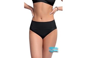 Beautikini Period Swimwear Bikini Menstrual Leakproof Swim Bottoms Period Bathing Suits for Teens Girl