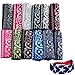 CoverYourHair Paisley Bandannas - Assorted Color Bandanas - Bulk Bandana 12 Pack - 22 x 22