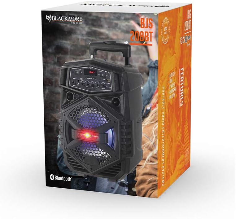 blackmore bluetooth portable rechargeable pa speaker original