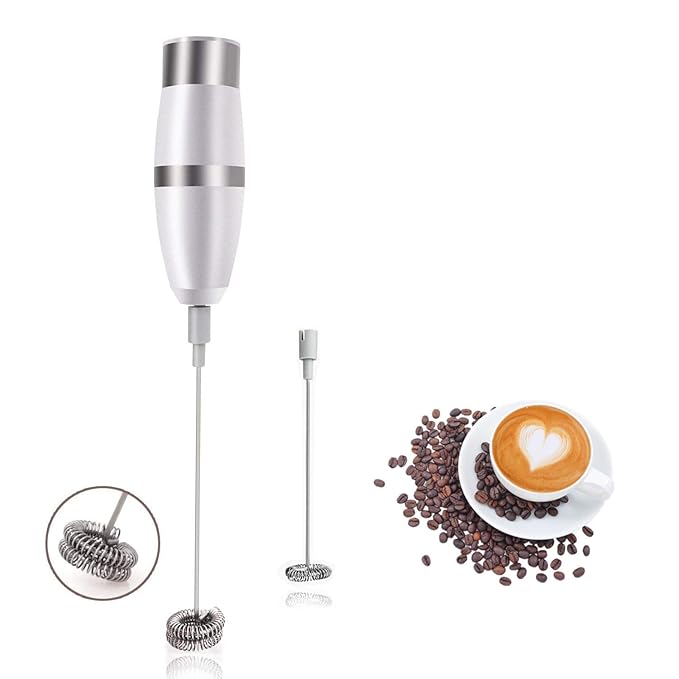 Handheld Electric Milk Frother, XBrands Mini Milk Frother, Mini