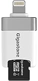 [Apple Mfi Certified] Gigastone 16GB iPhone Flash Drive, Lightning and PC USB 3.0, Super App for iOS iPad, Backup Facebook Instagram Dropbox Google Drive Contacts 4K Video Music, Full iPhone Backup