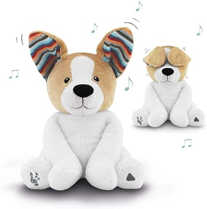 animated stuffed dog