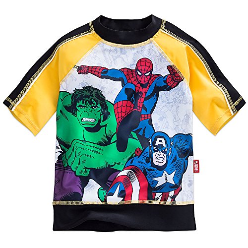 Marvel Avengers Rash Guard for Boys Size 5/6