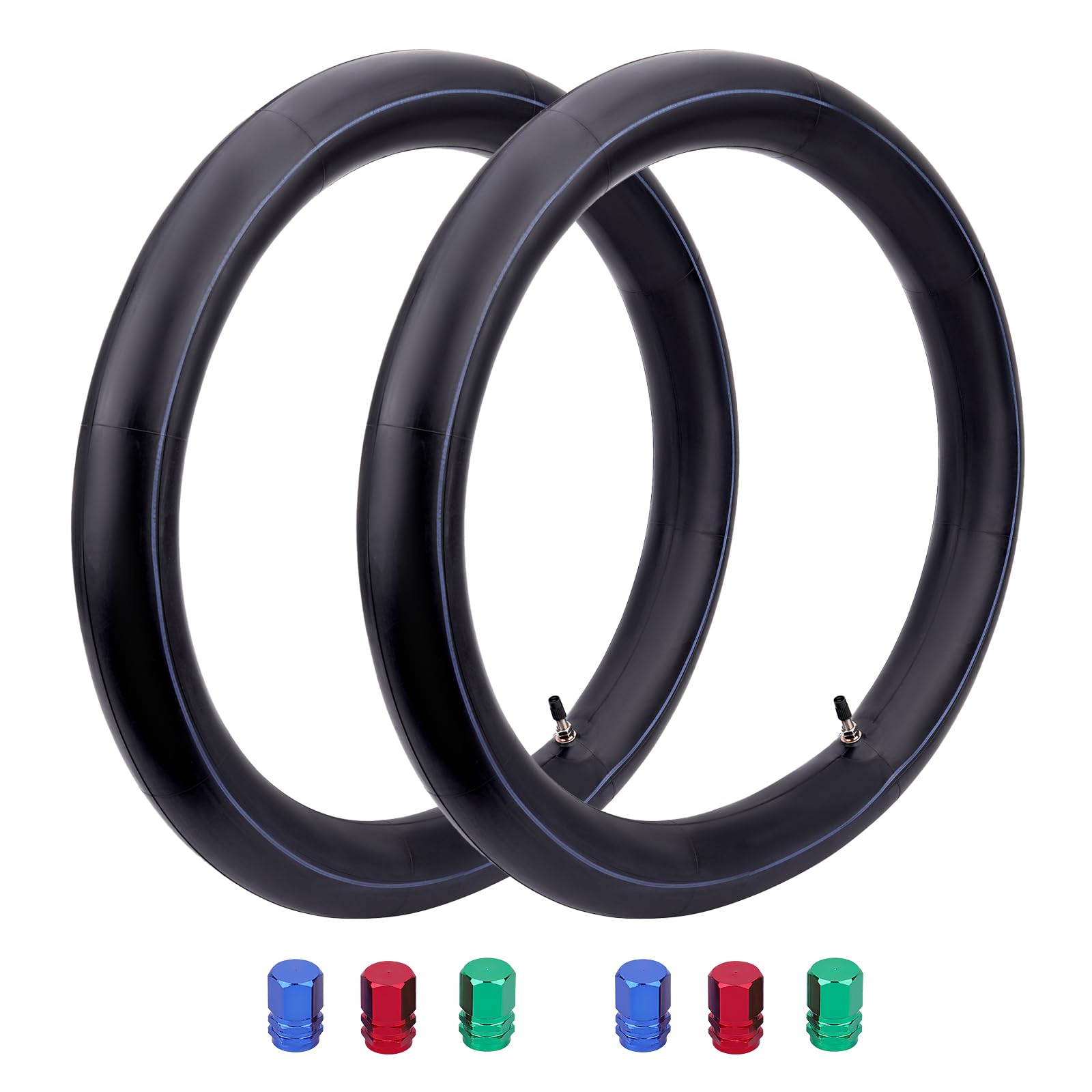 Photo 1 of DUOOK TR4 Valve 2pcs 2.75/3.00-19 Dirt Bike Inner Tube 70/100-19 Heavy Duty Tube for Most 3.0-19 Motocross Tires, Surron Light Bee X, Talaria and Segway X160/X260