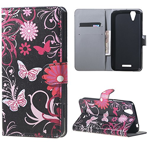 Acer Liquid Z630 Case,COOLKE Beautiful Painted Pattern Flip PU protection Leather Case Cover for Acer Liquid Z630 - 011