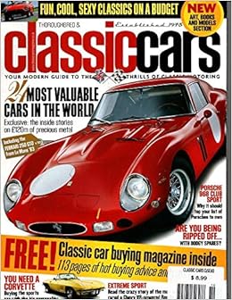 Thoroughbred Classic Cars Magazine October 2004 Glen Waddington Martin Buckley Tony Dron Gill Lockhart Graeme Hurst Wolfgang Wostendieck Mick Hill Martin Gordon Matt Howell Charlie Magee Malcolm Mckay Charis Whitcombe Tom