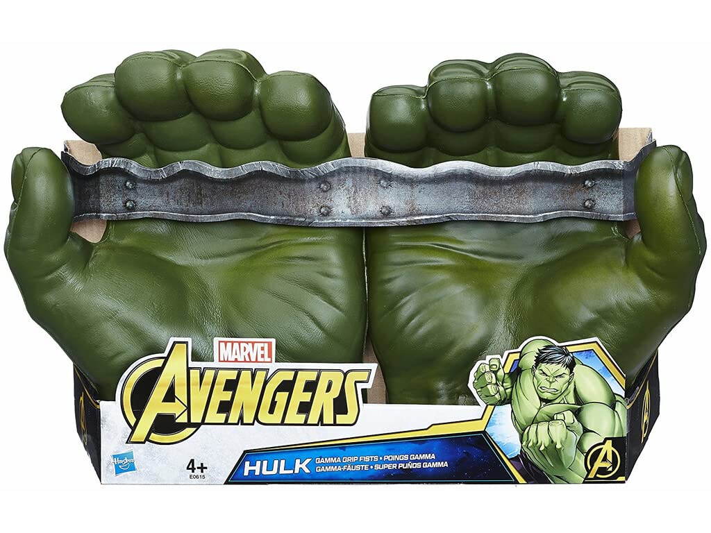 Avengers Marvel Hulk Gamma Grip Fists Roleplay for Kids Ages 4 And Up,5 x 5 x 5 cm